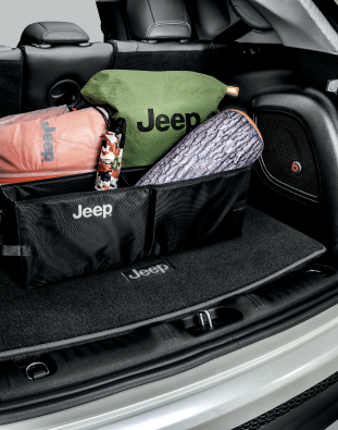 Accessori Jeep® Compass e-Hybrid: portaoggetti- Jeep
