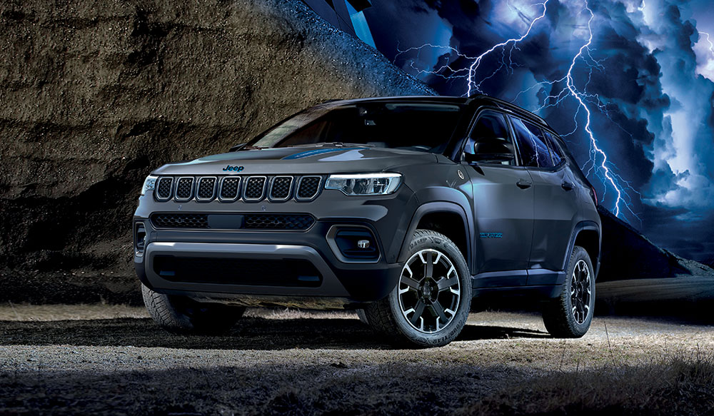 Nieuwe Jeep® Compass 4xe PlugIn Hybrid SUV Jeep® BE