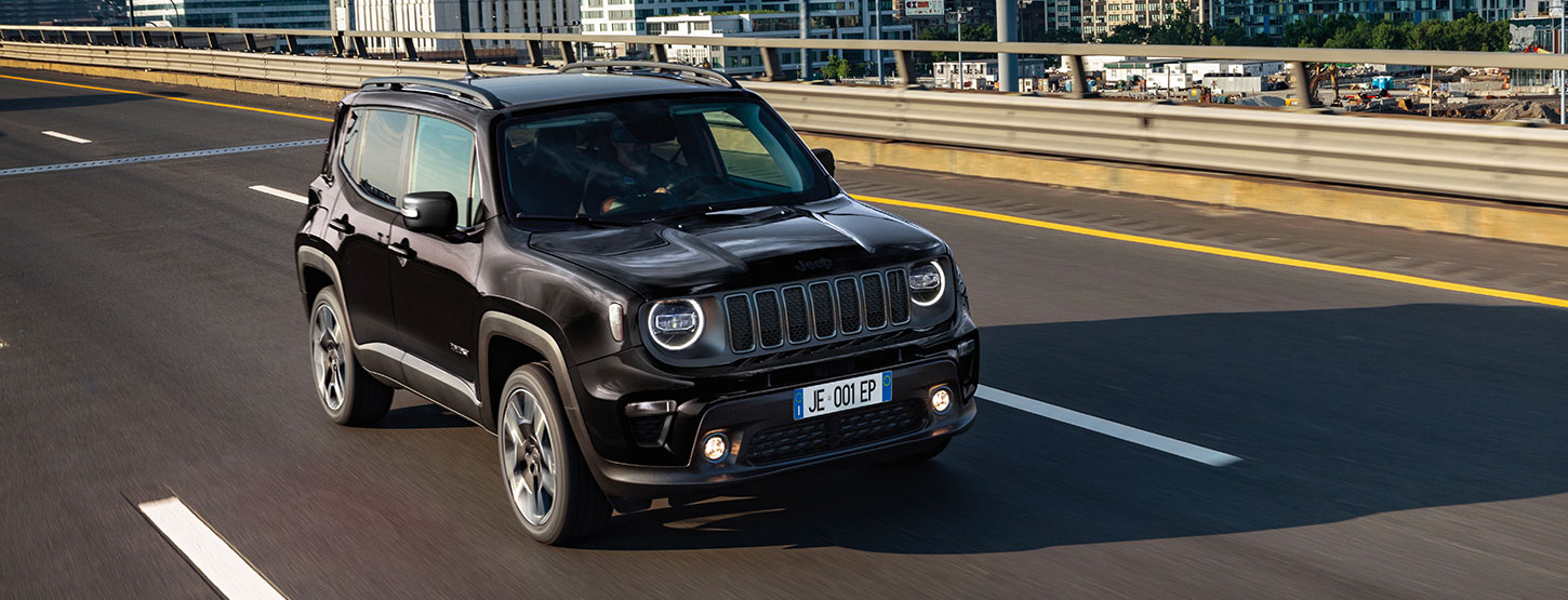 Nieuwe Jeep® Renegade eHybrid Mild Hybride SUV Jeep® BE