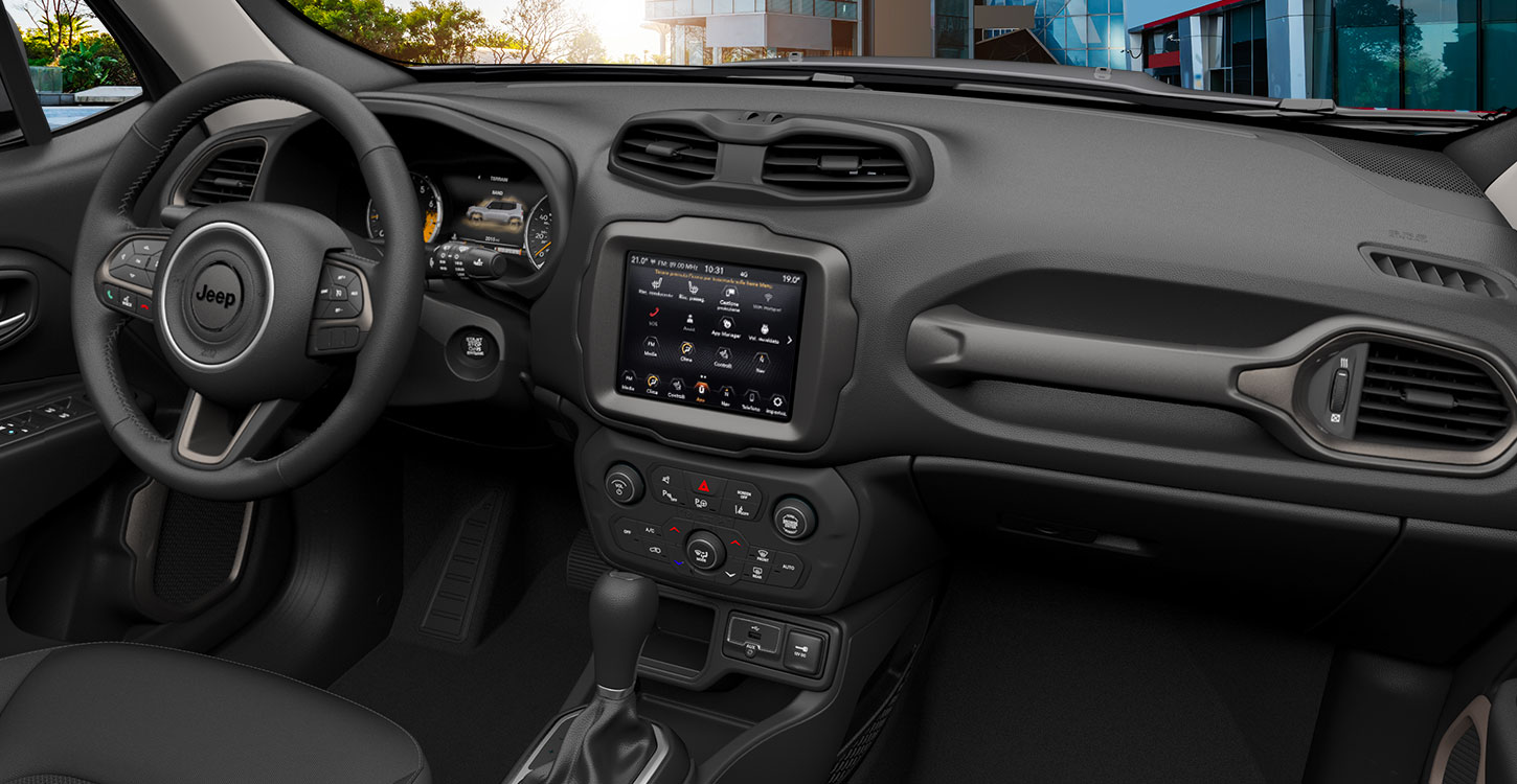 Intérieur | Nouvelle Jeep® Renegade | Jeep® BE