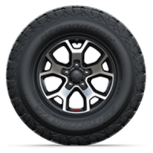 Roue de la Jeep® Wrangler JL, vue de face.